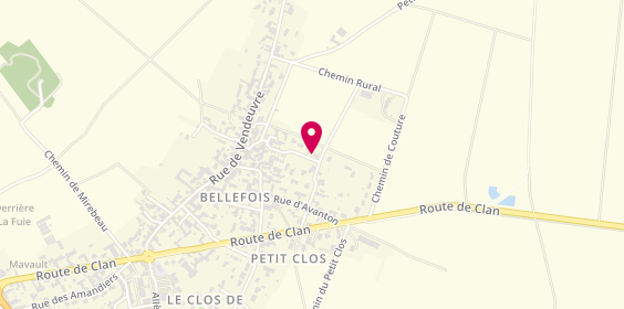 Plan de LOMBARD Michaël, 26 Rue de Maillé Bellefois, 86170 Neuville-de-Poitou