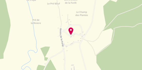 Plan de BONNIN François, 16 Route de la Foret, 36230 Mers-sur-Indre