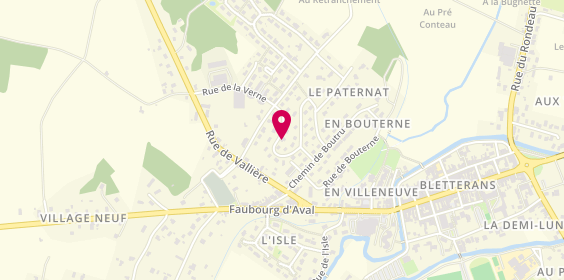 Plan de Enelec, 9 Rue du Dr Chevrot, 39140 Bletterans