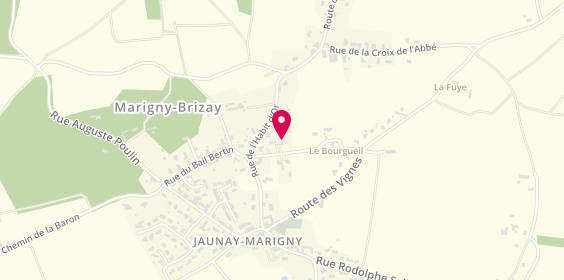 Plan de MAURICE Didier, 5 Rue Abbaye, 86380 Marigny-Brizay