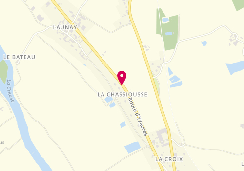 Plan de HERVOUET Mikaël, Route de Yzeures Sur Creuse, 37290 Tournon-Saint-Pierre