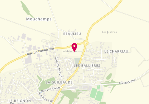 Plan de Michenaud Pierre, Zone Artisanale de Beaulieu
4 Rue Leon Deverteuil, 85640 Mouchamps