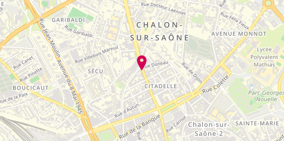 Plan de SUHARD Hervé, 31 Rue Citadelle, 71100 Chalon-sur-Saône