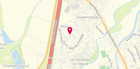 Plan de Basso Francesco Electricite, 34 Bis Rue du Quartier Pidoux, 71530 Champforgeuil