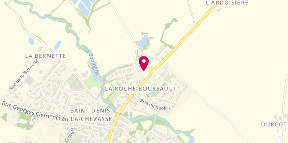 Plan de Robin et Fils , chauffage, plombier, dépannage, poêles, électricité, en Vendée, 1 Montfort, 85170 Saint-Denis-la-Chevasse