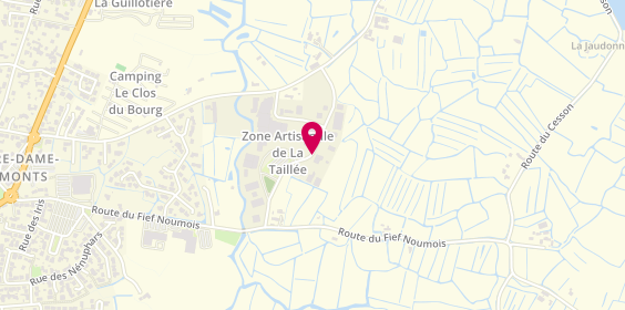 Plan de Rousseau Alain, 21 Route Taillee, 85690 Notre-Dame-de-Monts