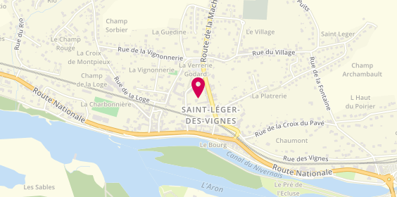 Plan de Groupement Technique d'Electricité, Zone d'Activite
La Chaume Aux Sables, 58300 Saint-Léger-des-Vignes