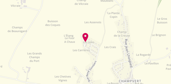Plan de Laurent Charnet, 5 Impasse Joles, 58300 Champvert