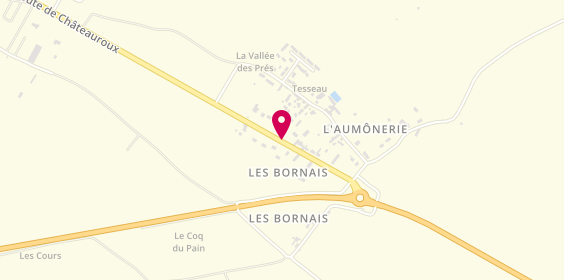 Plan de Abc Dépannage, Z.A Les Terres Rouges Route Châteauroux, 36500 Saint-Lactencin