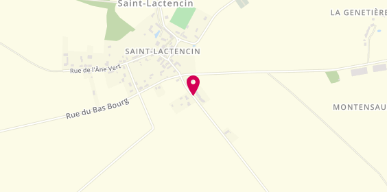 Plan de J.M.B EURL, 4 Route Villedieu, 36500 Saint-Lactencin