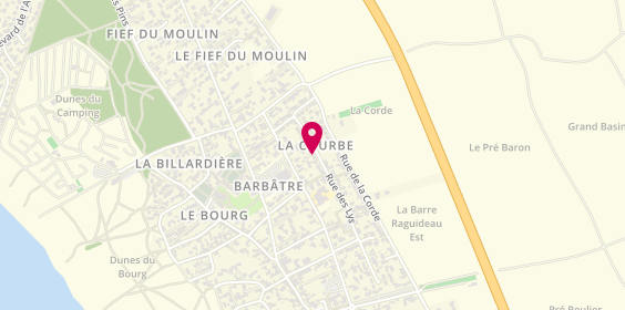 Plan de DORBEAU Olivier, 18 Rue des Lys, 85630 Barbâtre