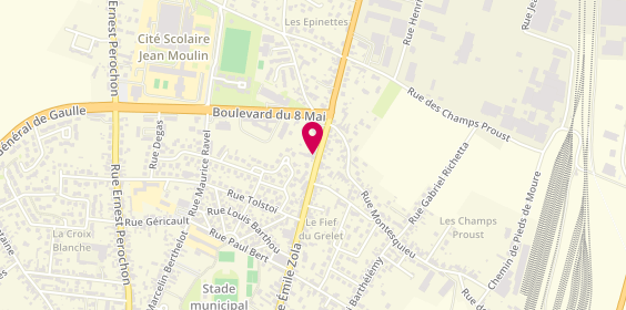 Plan de PS Elec, 89 avenue Emile Zola, 79100 Thouars
