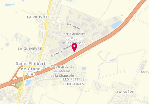 Plan de Hep Rénovation – Plombier, Électricien, Carreleur, Peintre, 20 Rue de l'Industrie, 44310 Saint-Philbert-de-Grand-Lieu