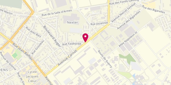 Plan de Batiservices, 83 Avenue Carnot, 18000 Bourges