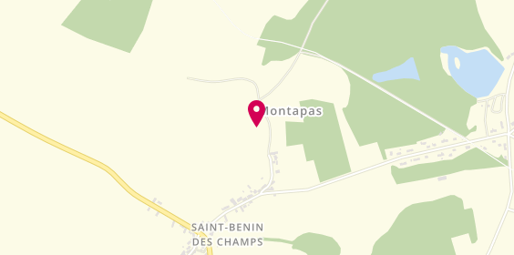 Plan de ALARD Philippe, Saint Bénin des Champs, 58110 Montapas