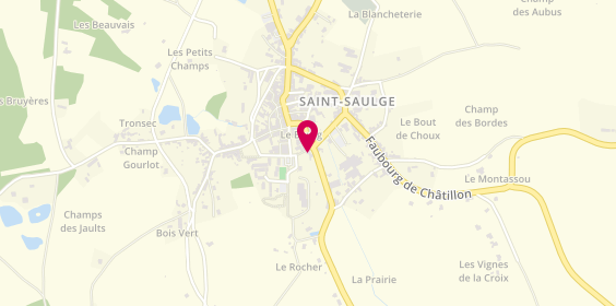 Plan de Eloi BONAL Elec Pro 58, 8 Faubourg de Decize, 58330 Saint-Saulge