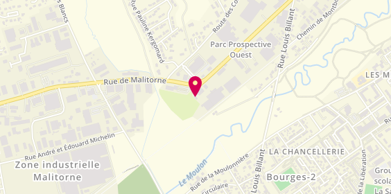 Plan de Electricite-bourges-sdee.fr, 111 avenue de la Prospective, 18000 Bourges