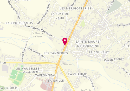 Plan de Lb Electricite, 66 avenue du Général de Gaulle, 37800 Sainte-Maure-de-Touraine