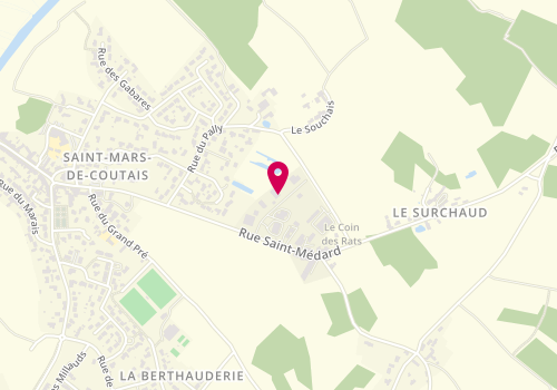 Plan de My Thermy, 9 Rue des Artisans
Zone des Couetis, 44680 Saint-Mars-de-Coutais