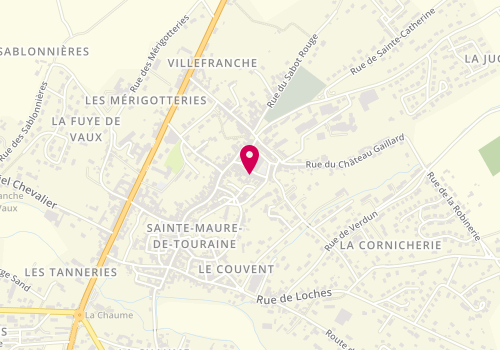 Plan de Pro & Cie, 37 Place du Maréchal Leclerc, 37800 Sainte-Maure-de-Touraine