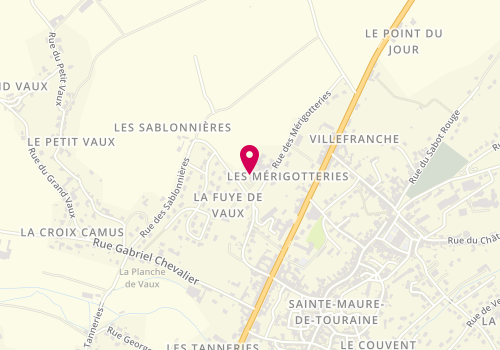 Plan de DGR Energies, 1235 Rue des Merigotteries, 37800 Sainte-Maure-de-Touraine