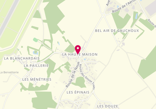 Plan de Côté Electricité, 12 Route des Poteries, 44860 Saint-Aignan-Grandlieu