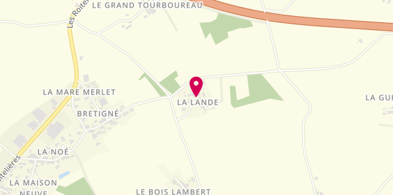 Plan de B Studer Electricité, La Lande, 44330 Le Pallet