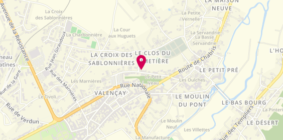 Plan de Bourdeix, 11 Rue du Four à Plâtre, 36600 Valençay