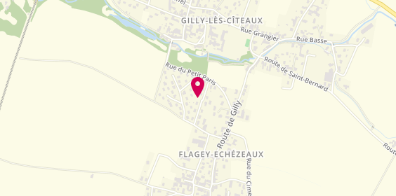 Plan de Franck Elec, 7 impasse des Marguerites, 21640 Flagey-Echézeaux