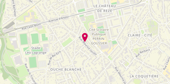 Plan de Iveolec, 34 Rue Maurice Utrillo, 44400 Rezé