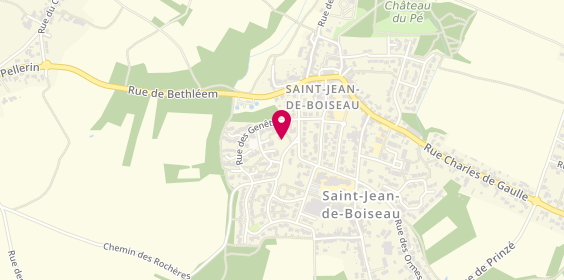 Plan de DK Elec, 1 Rue des Lilas, 44640 Saint-Jean-de-Boiseau