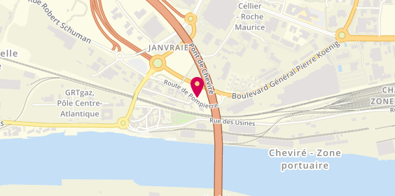 Plan de D'Clic Elec, 10 Route de Pompierre, 44100 Nantes