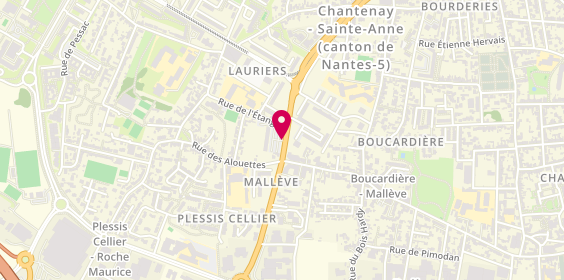 Plan de Sadeg, 15 Boulevard Jean Moulin, 44100 Nantes