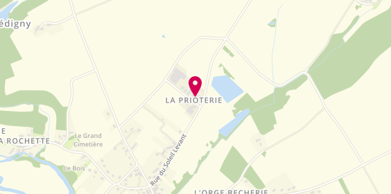 Plan de Aec Jamin, 4 Zone Artisanale Prioterie, 37310 Chédigny