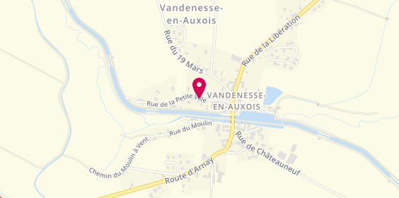 Plan de Amcr, Rue de la Petite Ville Rue Petite Ville, 21320 Vandenesse-en-Auxois