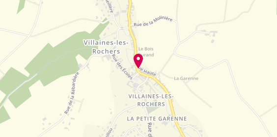 Plan de OPIGELEC, 5 Rue Haute, 37190 Villaines-les-Rochers