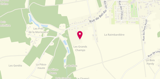 Plan de Les Antennistes de Saint Branchs, 35 Rue de Bel Air, 37320 Saint-Branchs