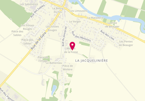 Plan de PONS Mathieu, 11 Lieu-Dit Rochette, 37310 Reignac-sur-Indre