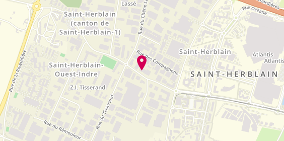 Plan de Plenergie, 8 Rue du Charron, 44800 Saint-Herblain