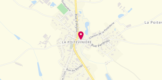Plan de Etablissements Colineau, 4 Rue Perdriau, 49510 La Poitevinière