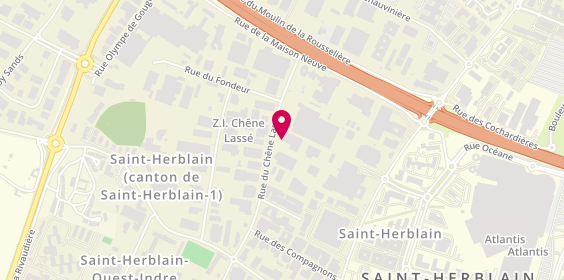 Plan de Hervé Thermique, 5 Bis Rue du Chêne Lassé, 44800 Saint-Herblain