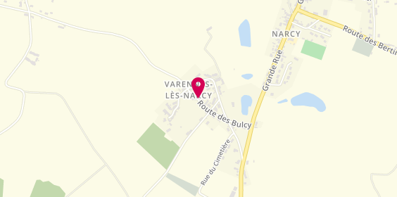 Plan de Flo Elec Service, 8 Route des Bulcy, 58400 Varennes-lès-Narcy