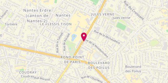 Plan de Mouchet et Eon, 30 Bis Boulevard Jules Verne, 44300 Nantes