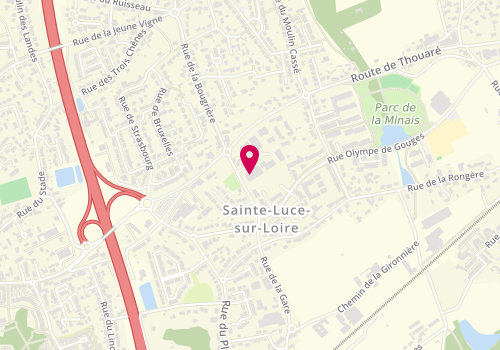 Plan de Ecimelec, 2 Rue Georges Leclanché, 44980 Sainte-Luce-sur-Loire