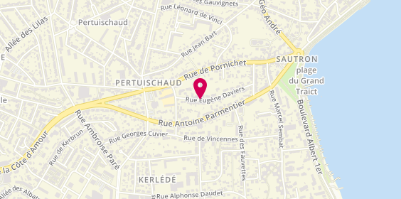 Plan de MEDART Jean Charles, 58 Rue Eugène Daviers, 44600 Saint-Nazaire