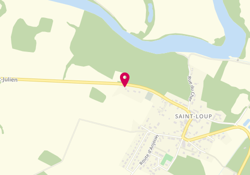 Plan de PIGIER Laurent, 17 Route de Saint Julien, 41320 Saint-Loup