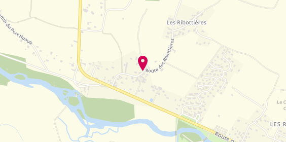 Plan de Azaylec, 21 Route des Ribottières, 37190 Azay-le-Rideau