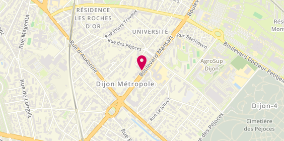 Plan de Djam Elec 21, 19 Boulevard Mansart, 21000 Dijon