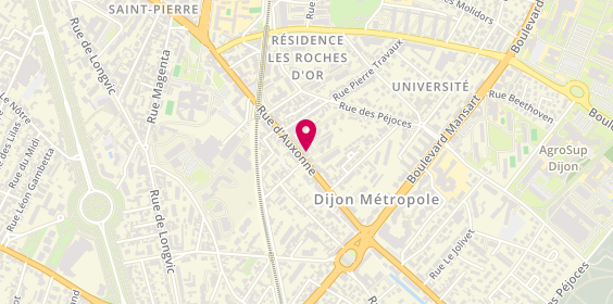 Plan de Marchand Electricité, 141 Rue d'Auxonne, 21000 Dijon
