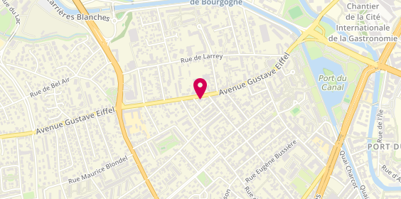 Plan de Fougeiret André, 65 avenue Gustave Eiffel, 21000 Dijon
